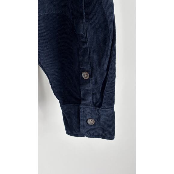 Line Of Trade Mens Midnight Stone Corduroy Workshirt Long Sleeve Size 2X New - Picture 12 of 15